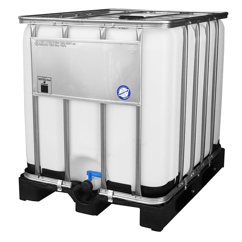 1000 Litre New IBC - Plastic Pallet - Direct Water Tanks