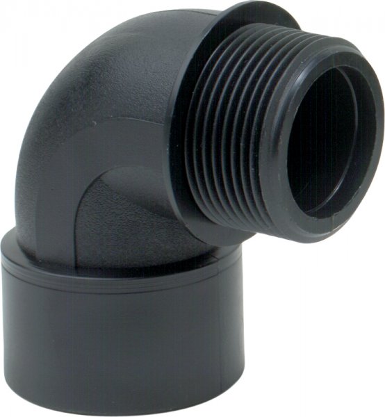 90 Degree Elbow Pipe 1"1/2 BSP Male x 1"1/2 BSP Female 