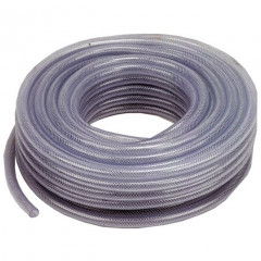 1/2" Clear Braided PVC Hose - 30 Metre Coil