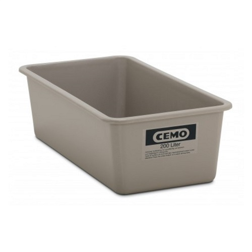 Rectangular Plastic Water Storage Containers 100 Litre Tapered Open
