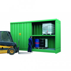 Steel IBC Storage Cabinet - x8 IBC's