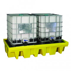 Double IBC Spill Containment Pallet