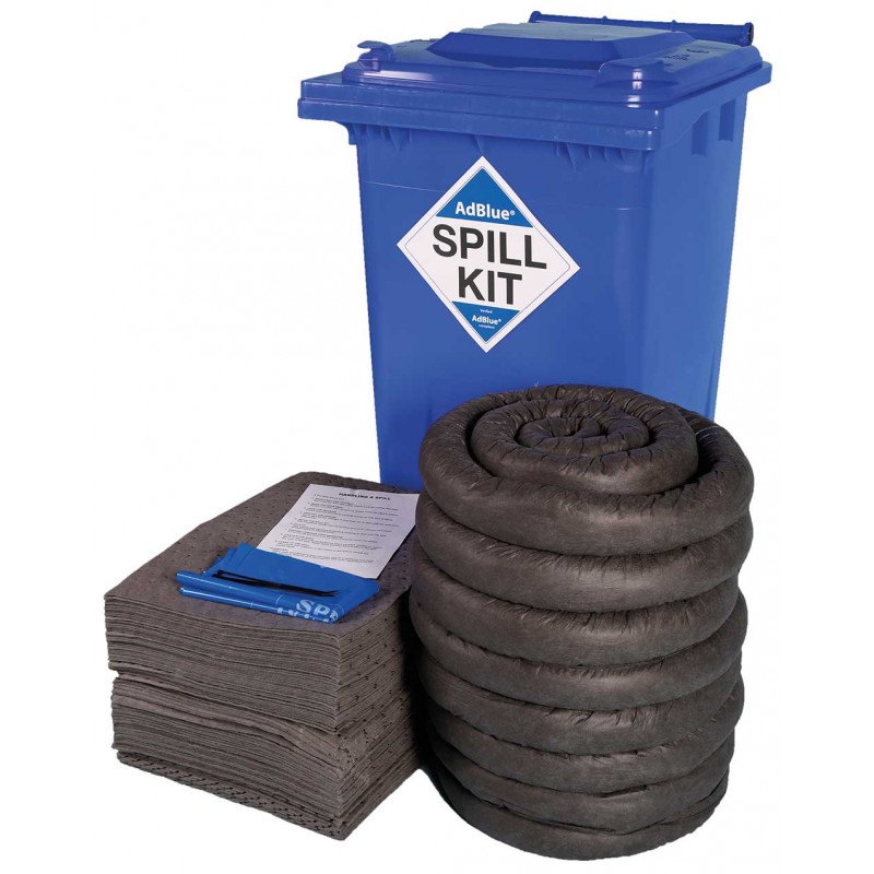 240 Litre AdBlue Spill Kit in Wheeled Bin