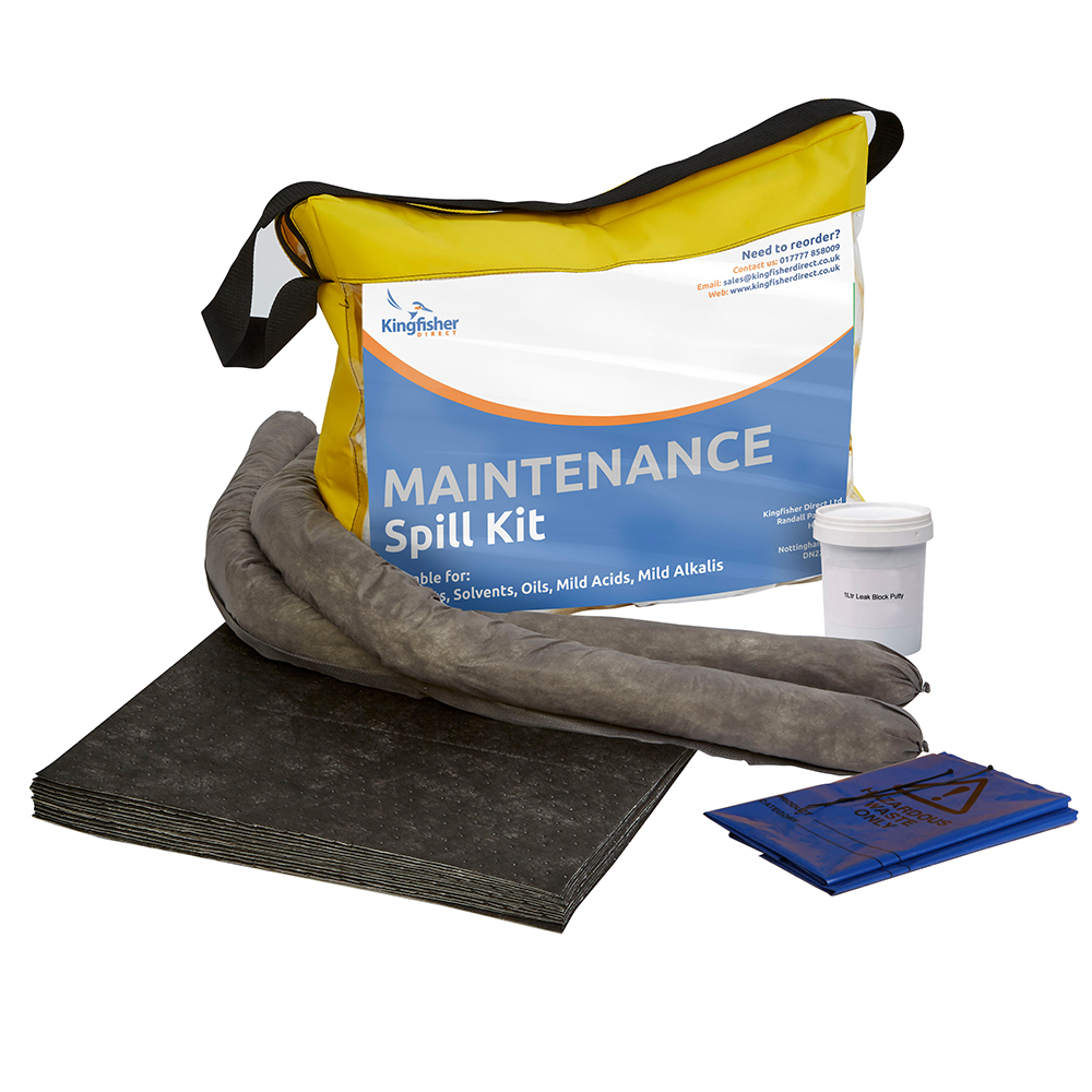 50 litre Economy Universal Spill Kit with Drum Putty
