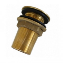 1" Male Drain Outlet - Brass