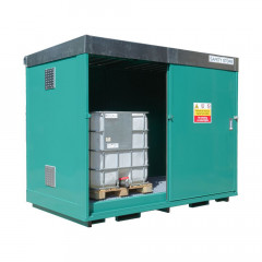 Bunded Double IBC Drum Store