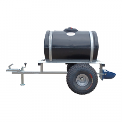 Enduramaxx Agricultural Water Bowser with blue trough, stand and coupling