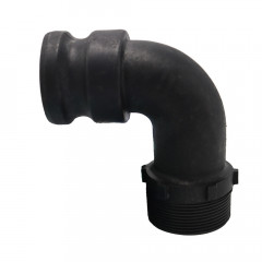 Camlock Adaptor (2 inch) to BSP Male (2 inch) 90-Degree Elbow