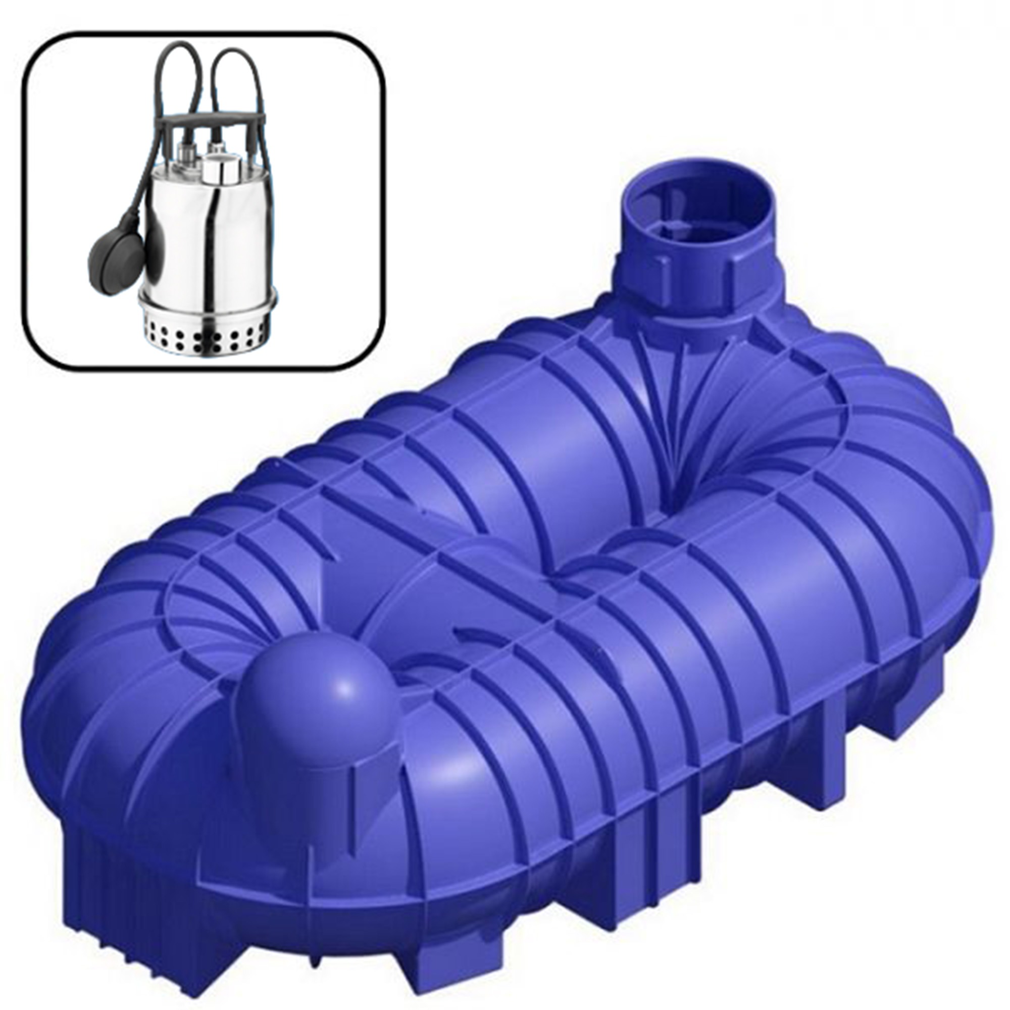 Stream Underground Rainwater Harvesting Garden System - 10000 Litres 
