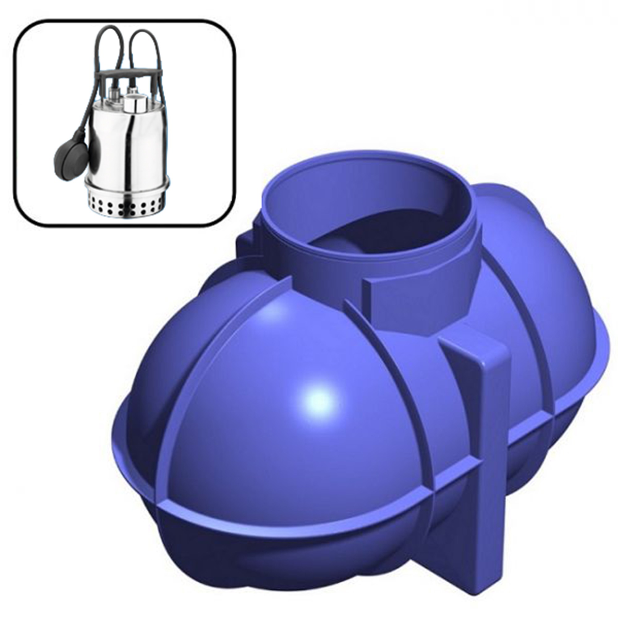 1800 Litres Economy Underground Rainwater Harvesting Garden System