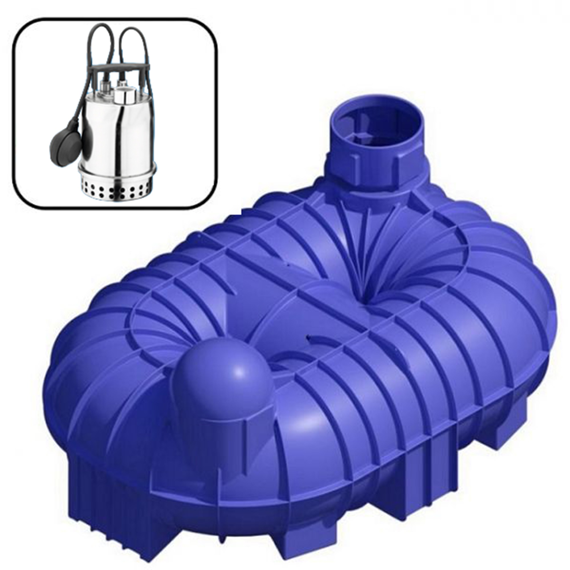 8400 Litres Stream Underground Rainwater Harvesting Garden System
